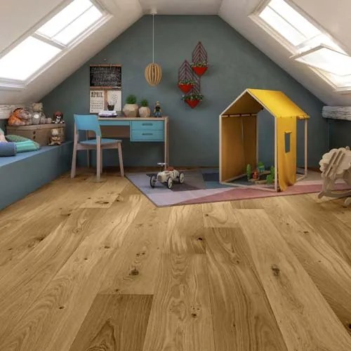 Parquet multistrato XL ARTENS in rovere biondo vetrificato natura sp. 14/3.3 mm 2.222 m²