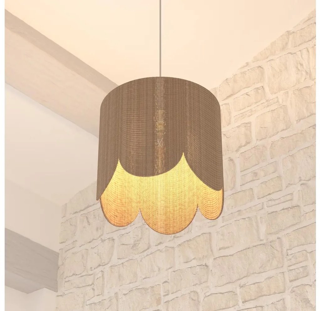 Atmosphera - Lampadario a sospensione con filo JANICE 1xE27/40W/230V iuta