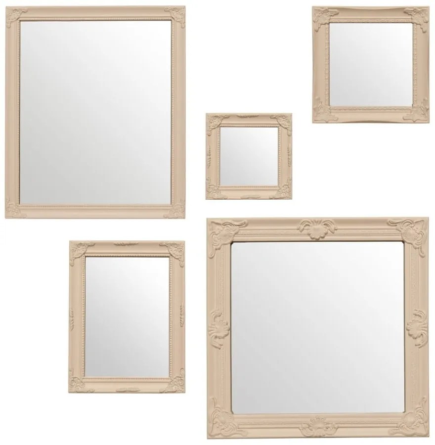 Specchi da parete in set da 5 Baroque - Premier Housewares