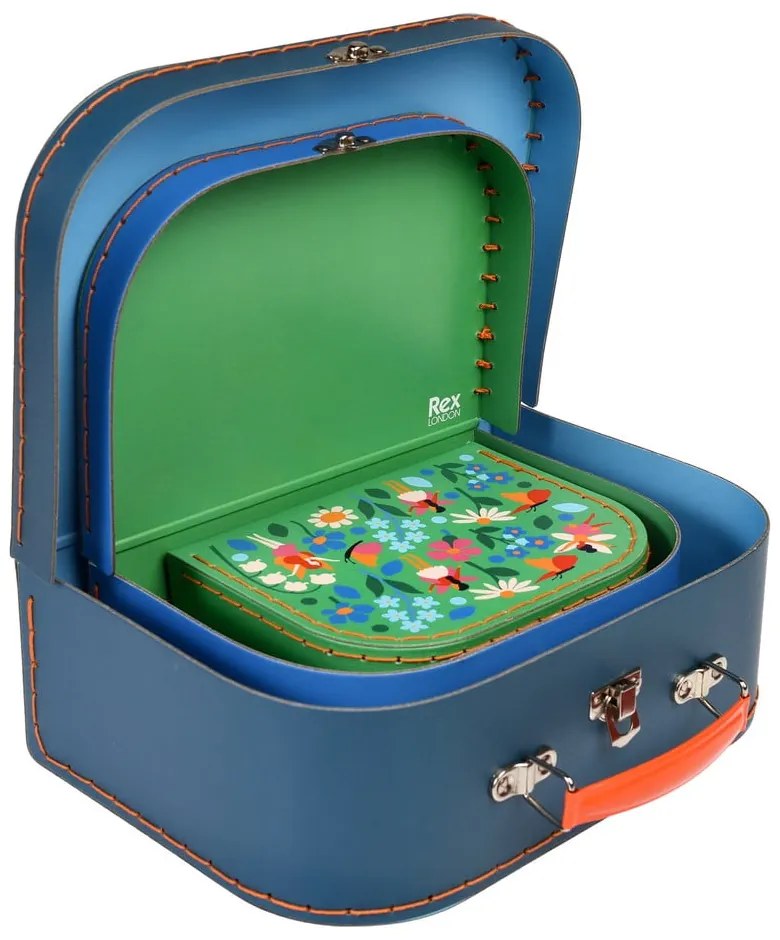 Valigie per bambini in set di 3 pezzi Fairies in the Garden - Rex London