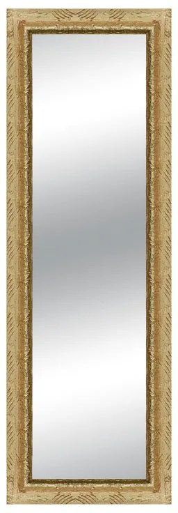 Specchio rettangolare in legno oro 68 x 168 cm