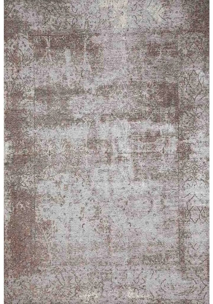 Tappeto arredo Modern Kilim 15 E color ruggine