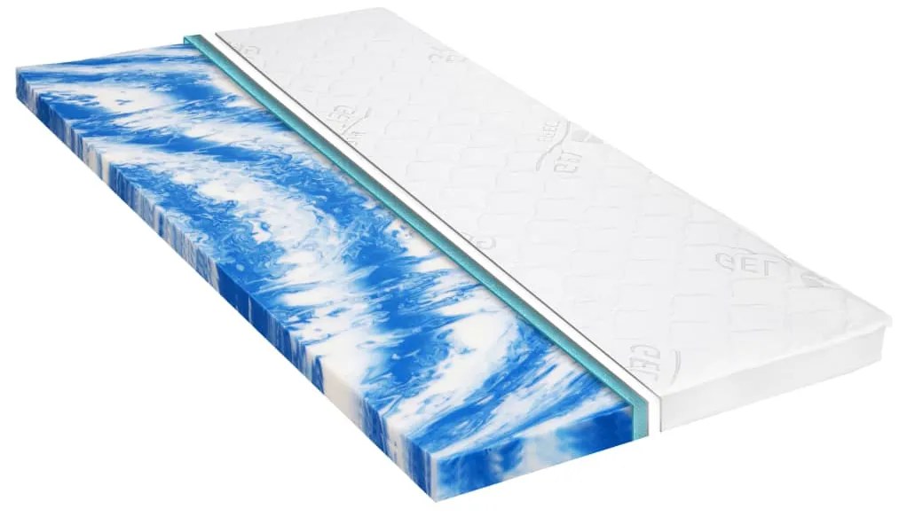 Coprimaterasso 100x200 Cm Schiuma Di Gel 7 Cm /