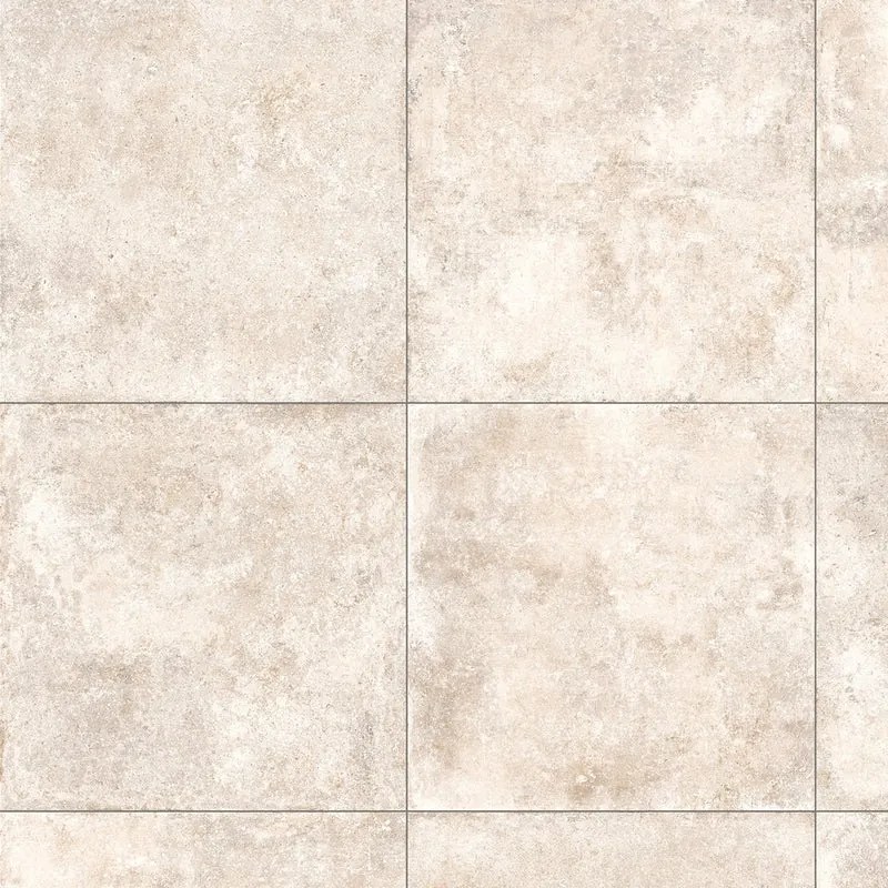 Lastra in pietra bianco 90 x 90 cm, spessore 30 mm