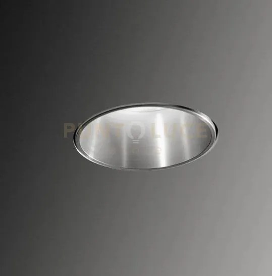 Thessaly faretto incasso 1 luce acciaio spazzolato raso in allumini...