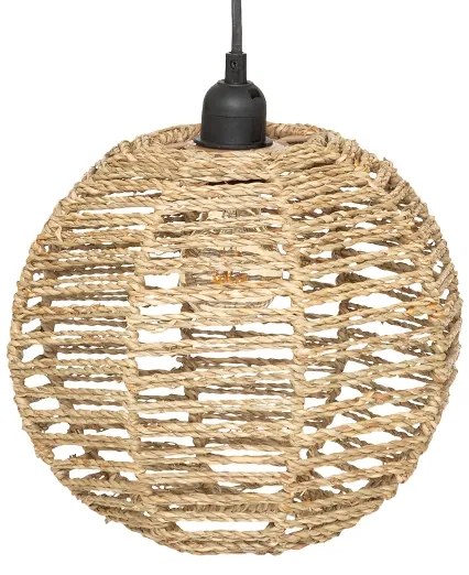 Atmosphera - Lampadario a sospensione con filo RANA 2xE27/40W/230V rattan