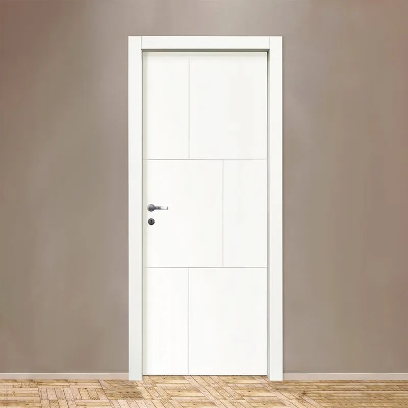 Porta battente Elegance bianco L 80 x H 210 cm reversibile