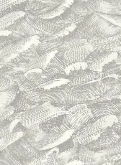 Cole & Son Carta da parati Columbus - Black/ White
