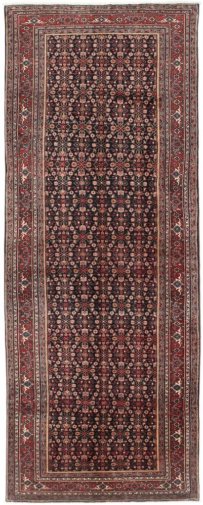 Bidjar Tappeto 150x390 (Iran) Annodato A Mano