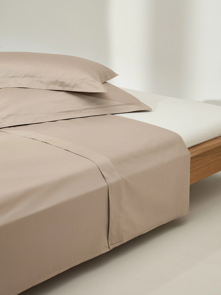 Lenzuolo in raso di cotone Premium