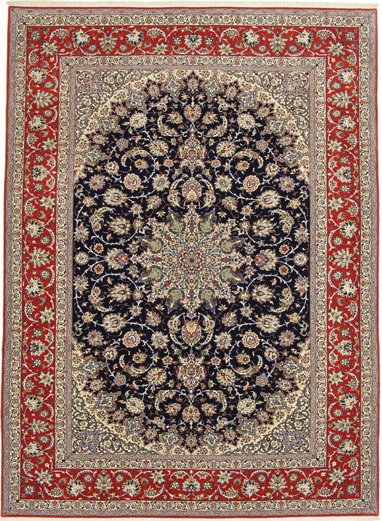 Isfahan Tappeto persiano 360x270 (Iran) Annodato A Mano