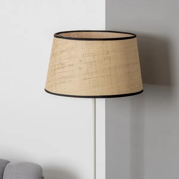 Brilagi - Lampada da terra a LED CERIA 1xE27/40W/230V Ø 35 cm beige/bianco