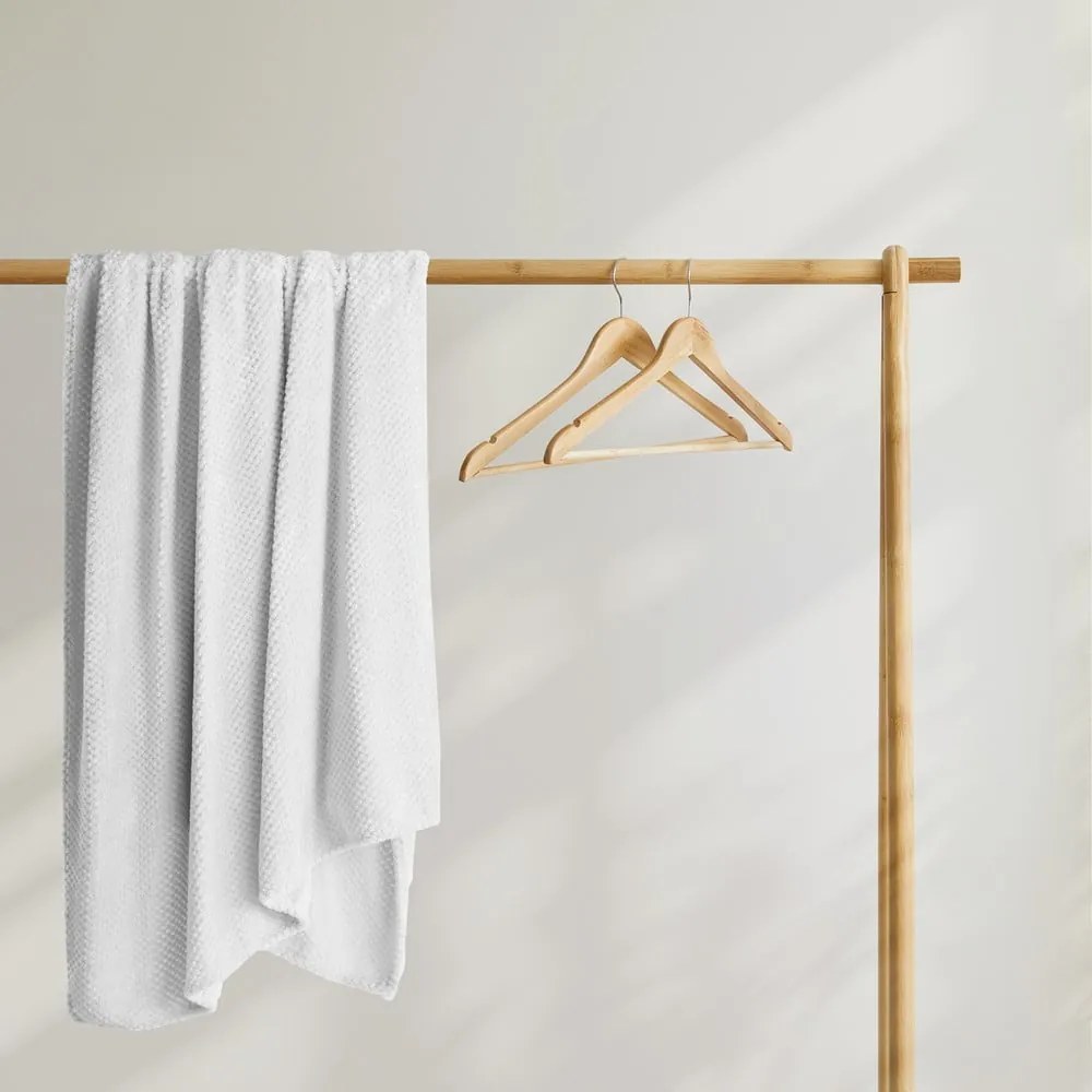 Coperta in microfibra bianca, 220 x 240 cm Henry - DecoKing