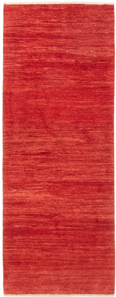 Gabbeh Tappeto persiano 80x200 Rosso (Iran) Annodato A Mano