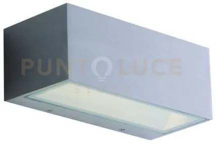 Applique biemissione led twin nikel 12w 1560lm cct 3000k / 4000k ip...