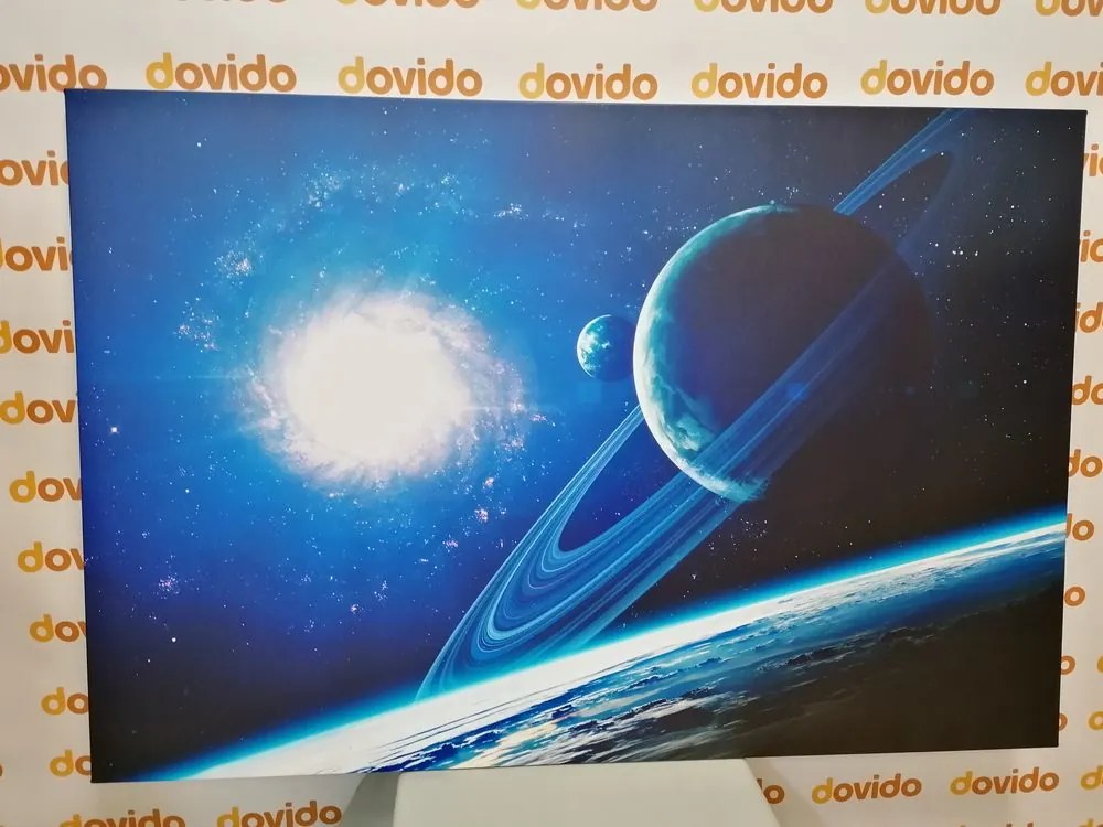 Stampa su tela – Pianeta nello spazio