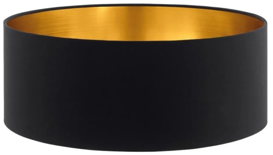 Eglo 32481 - Paralume universale TUNJA E27 diametro 30 cm nero/rame