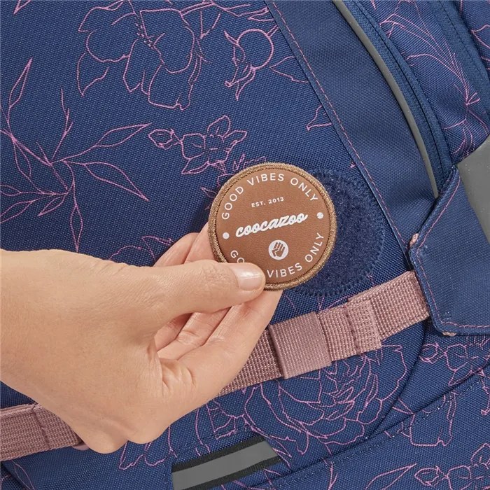 Zaino scuola coocazoo MATE, Sweet Rose, certificato AGR
