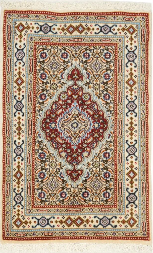 Moud Tappeto persiano 90x60 (Iran) Annodato A Mano