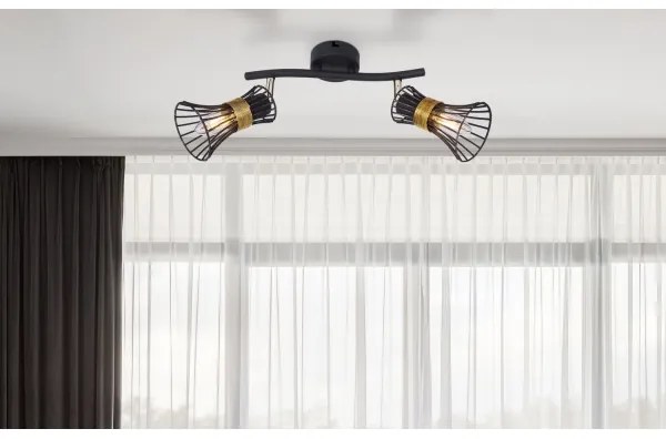 Globo 54814-2 - Luce Spot PURRA 2xE14/40W/230V