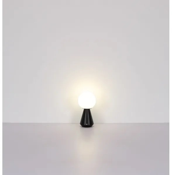 Globo 21029S - Lampada da tavolo LED dimmerabile SORA 1,5W/5V 1800 mAh nera