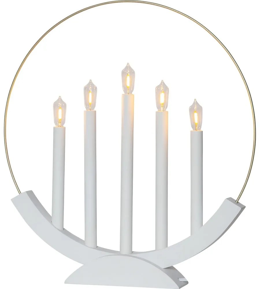 Decorazione luminosa bianca natalizia Brace - Star Trading