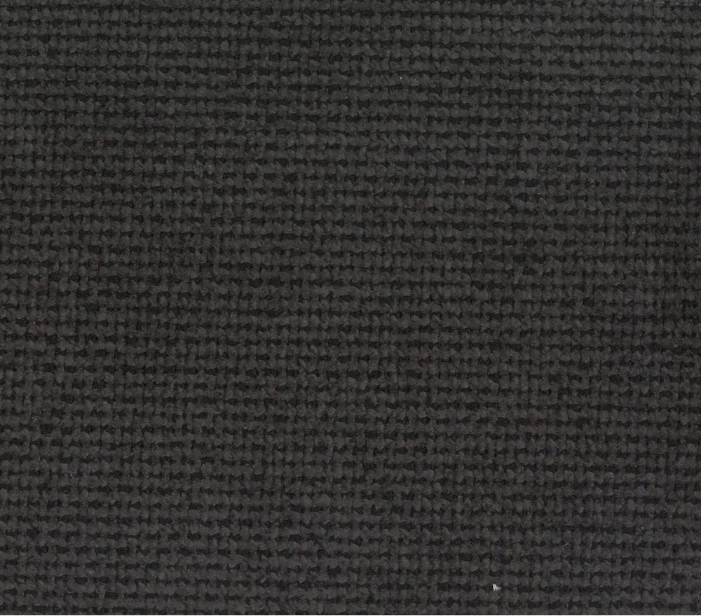 Divano angolare color antracite (con penisola a sinistra/a L) con rivestimento in ciniglia Fabian – Scandic