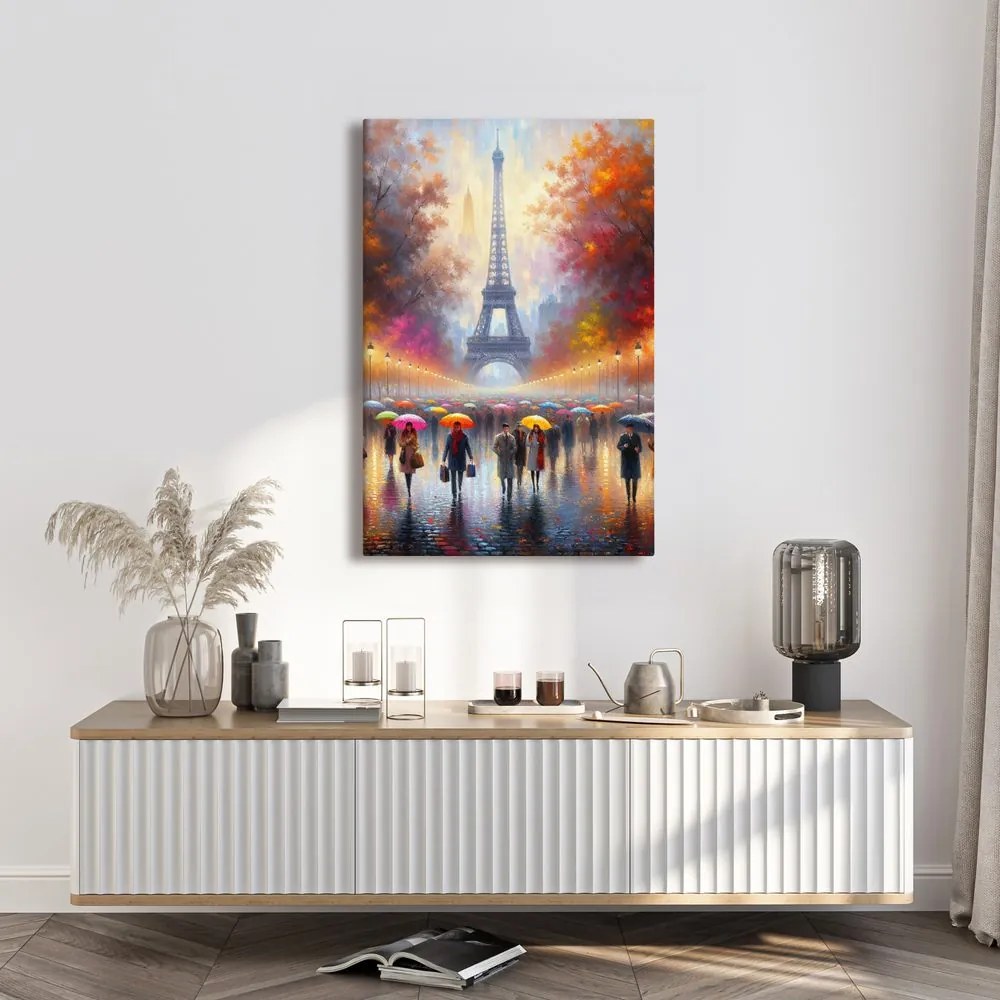 Quadro su tela – Parigi nei colori dell’autunno