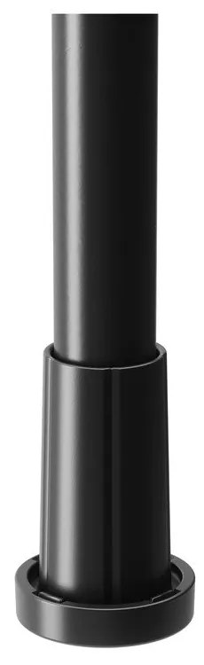 Telaio divisorio per tende nero opaco in acciaio Anywhere – Umbra