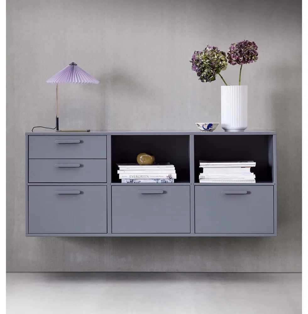 Cassettiera a muro grigia Keep by Hammel - Hammel Furniture