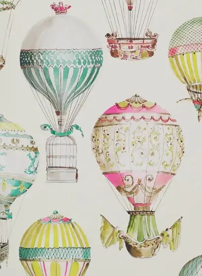 Manuel Canovas Tapete L'Envol - Multicolore