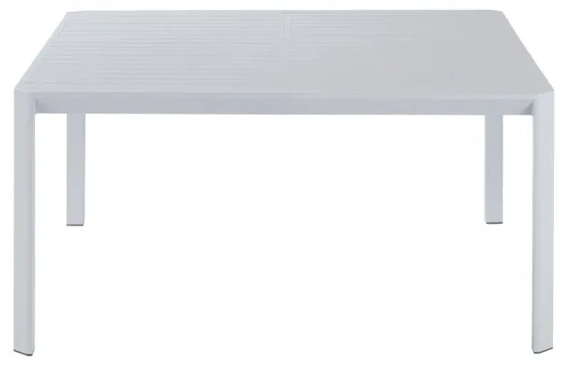 Tavolo da giardino allungabile Idaho NATERIAL in alluminio grigio per 8 persone 97/149x149cm