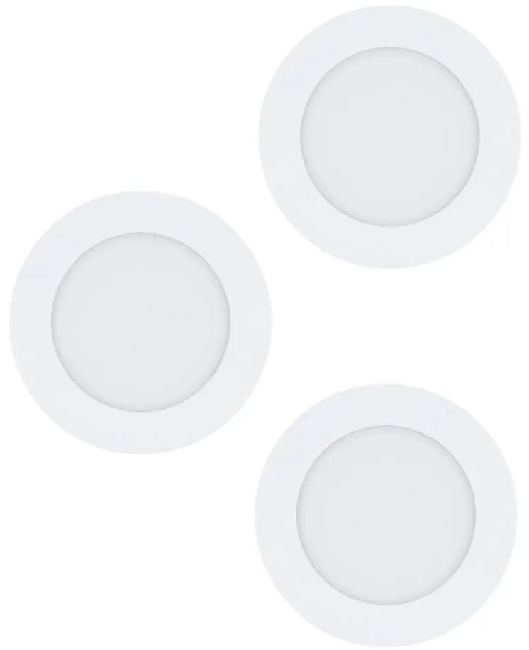 Eglo 98631 - SET di 3 faretti da incasso LED FUEVA 3xLED/5W/230V
