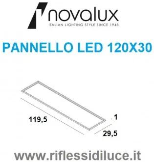 Novalux pannello led 35w 1200x300 3000°k ugr19