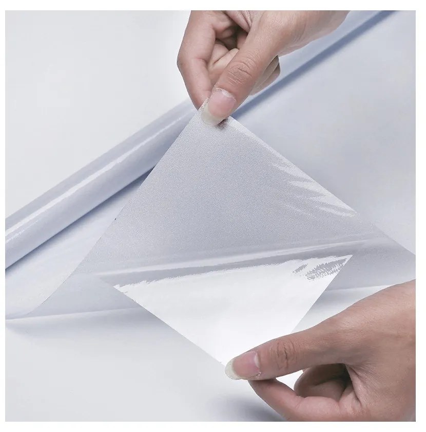 Vetro adesivo smerigliato con pellicola protettiva , altezza 2 m - Ambiance