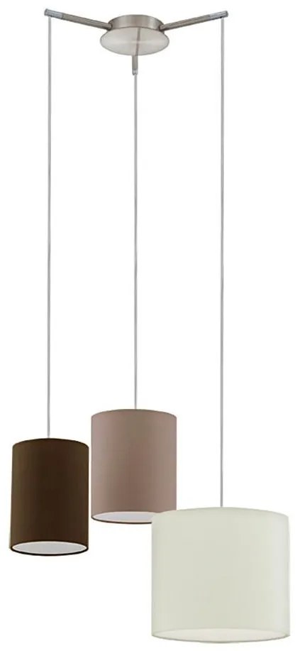 Eglo 92755 - Lampada a sospensione TOMBOLO 3xE27/60W/230V