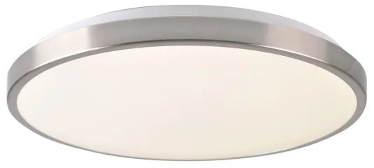 Lampada da soffitto a LED LIBRA LED/24W/230V Ø 39 cm Cromo lucido