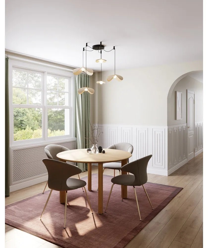 Tavolo da pranzo rotondo in rovere ø 120 cm Comfort Circle - UMAGE