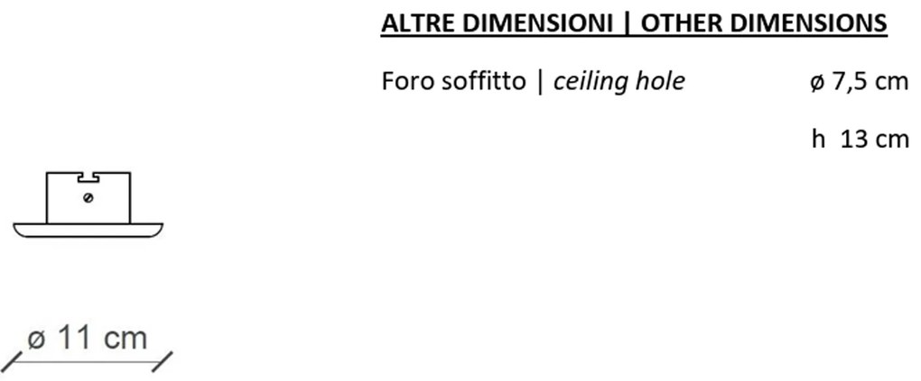 Faretto Incasso Classico Pescara Ceramica Bianco Decorato 1 Luce Gu10