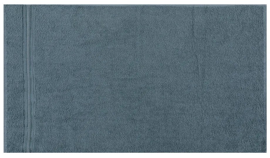 Asciugamani e teli da bagno in cotone blu in un set di 2 pezzi Dora - Foutastic