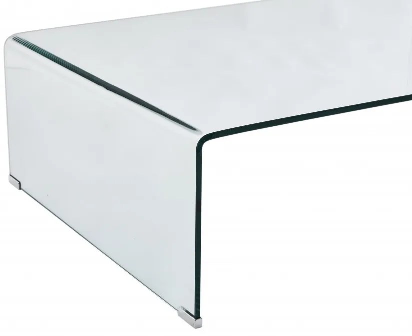 Tavolino MAYFAIR in vetro temperato 115x60x36 cm