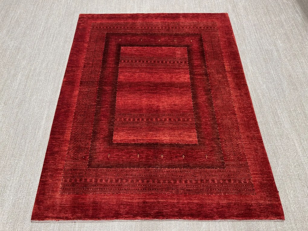 Loribaft Tappeto persiano 250 x 200 Rosso (Iran) Annodato A Mano