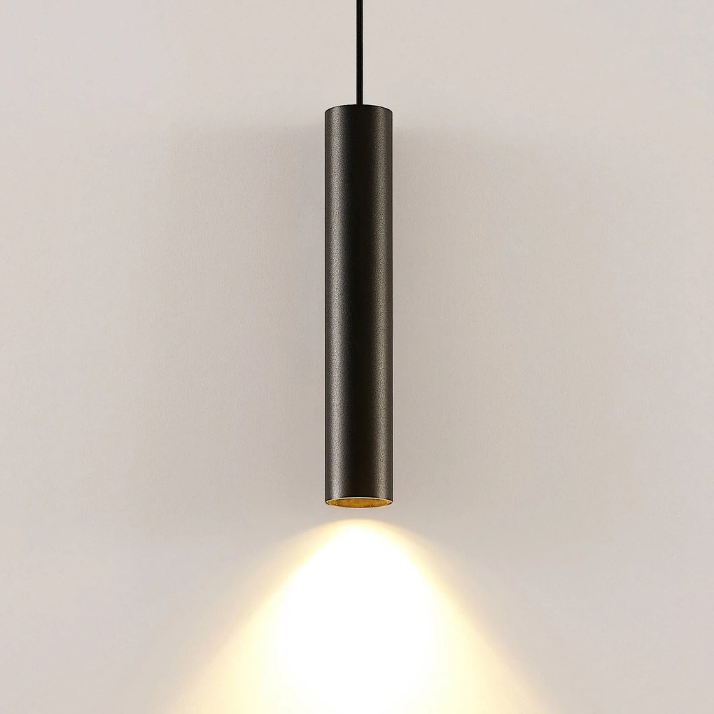 Lampada a sospensione Ejona Arcchio, dimmerabile, Nero, Corridoio, Alluminio, Moderno, Lampada a sospensione