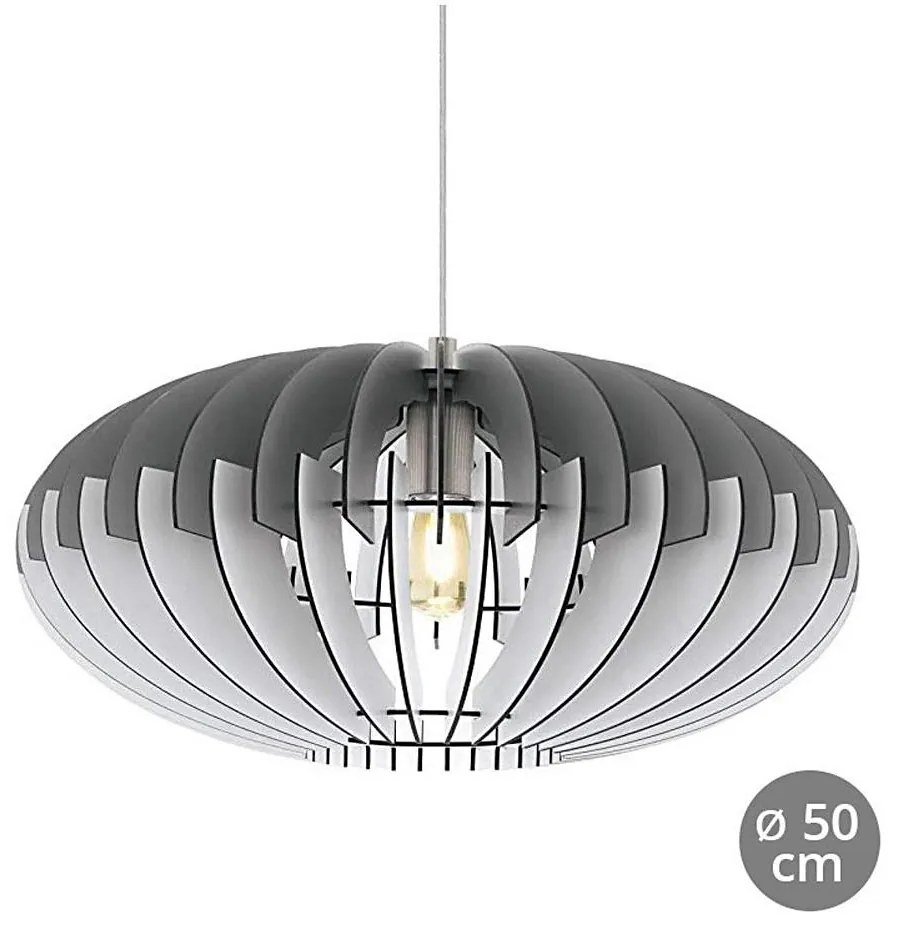 Eglo 32833 - Lampadario a sospensione con filo SOTOS 1xE27/60W/230V