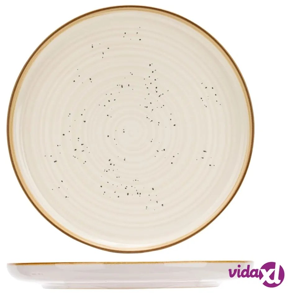 Cosy & Trendy Piatto Piano Baltic 6 pz Vaniglia