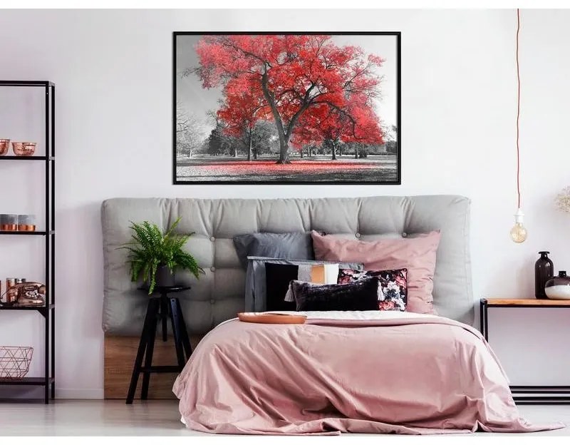 Poster Red Tree