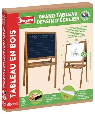 Lavagna Double-face Jeujura Large Drawing Board of Schoolboys