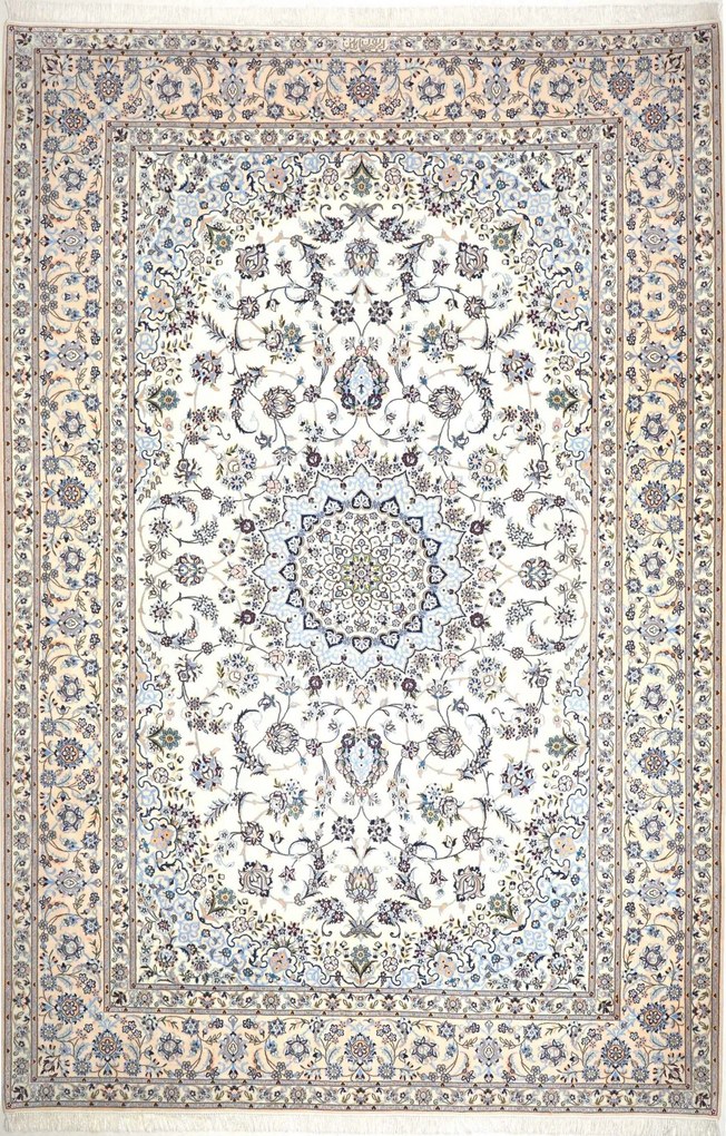 Nain Tappeto persiano 210x310 (Iran) Annodato A Mano