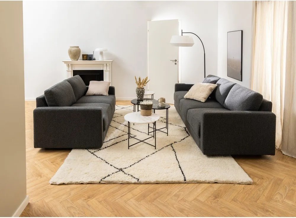 Tavolino rotondo con piano in marmo ø 52 cm Avila – Actona