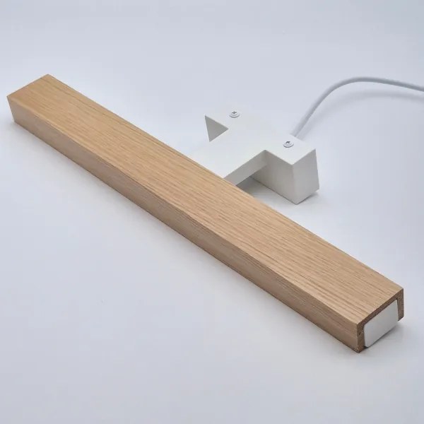 Brilagi- Illuminazione a LED per specchi da bagno WOODY MIRROR LED/8W/230V IP44 quercia/bianco